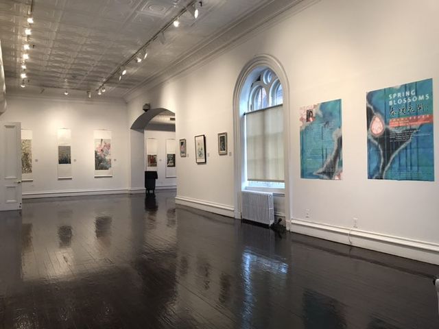 春暖花开——沈舒工笔重彩画展纽约举办