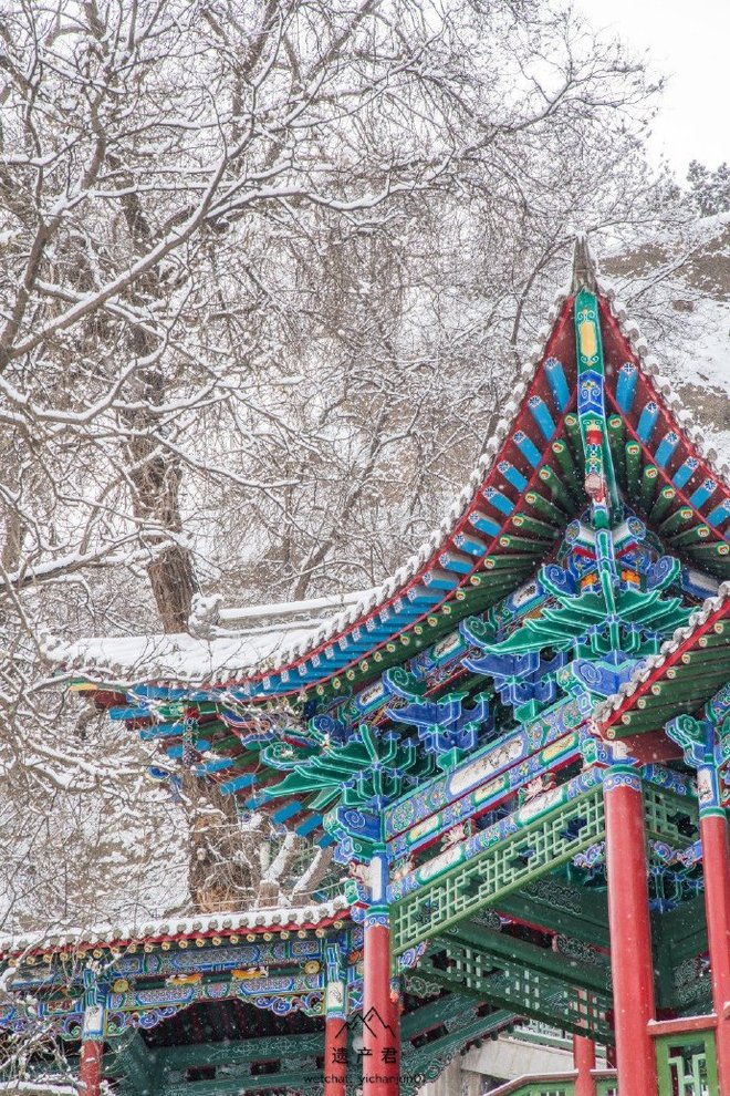 图片默认标题_fororder_五泉山的雪8