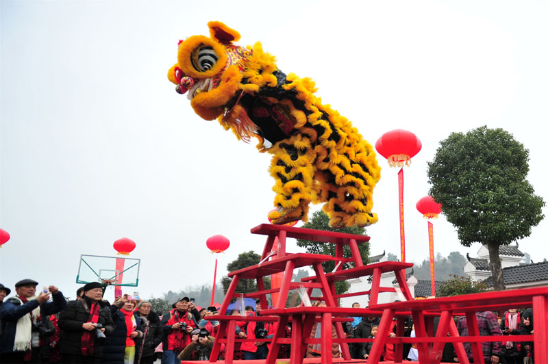 湖北宜昌：“我到鄉村過大年” 多彩民俗迎新春