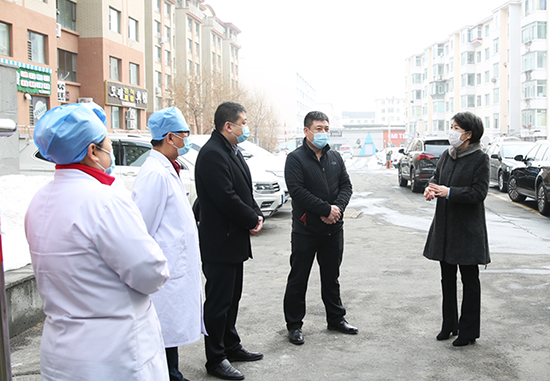 04【吉林 延吉專題頁】延吉市委常務副書記尹朝暉到集中隔離點調研