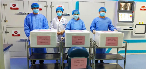 【中首  陜西】渭南市第三批7.9萬毫升血液 “啟程”馳援湖北
