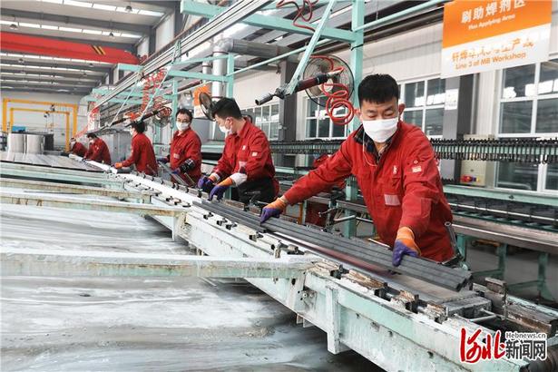 河北張家口:海外訂單多 復工生産忙