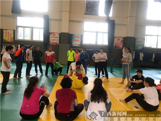 适应新规则促发展 2019广西柔道教练员学习班举行