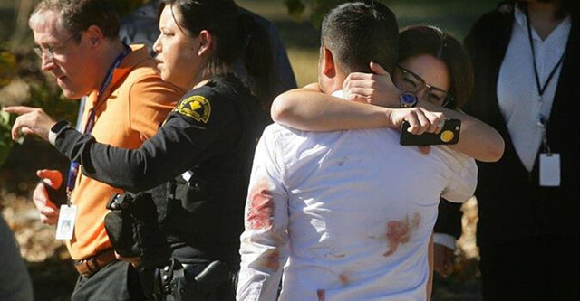 (网页截图) 12月2日,美国加州一处残疾人中心发生枪