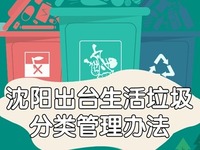 （已修改）【B】瀋陽出臺生活垃圾分類管理辦法 詳解垃圾分類該怎麼做