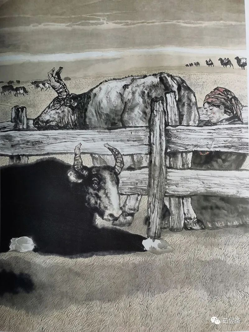 【牛到吉祥转乾坤】记当代著名画家蔡超笔下的牛_fororder_1