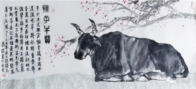 【牛到吉祥转乾坤】记当代著名画家蔡超笔下的牛_fororder_1