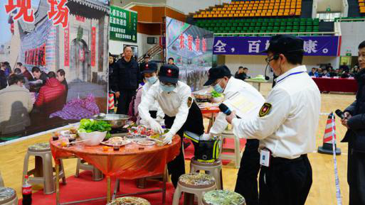 【唐已审】（供稿）百色市凌云县举行食品安全事故（IV级）应急处置演练