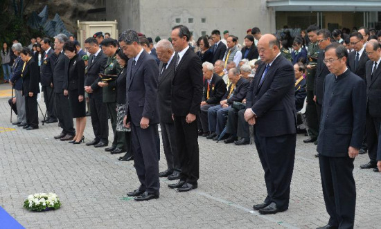 香港特區(qū)政府舉行儀式紀念南京大屠殺