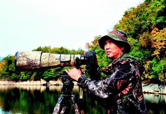 “鸟人”镜头捕捉300余野生鸟类