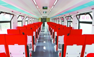 （创新江苏图文）南京造铁路客车12日下线将再次出口尼日利亚