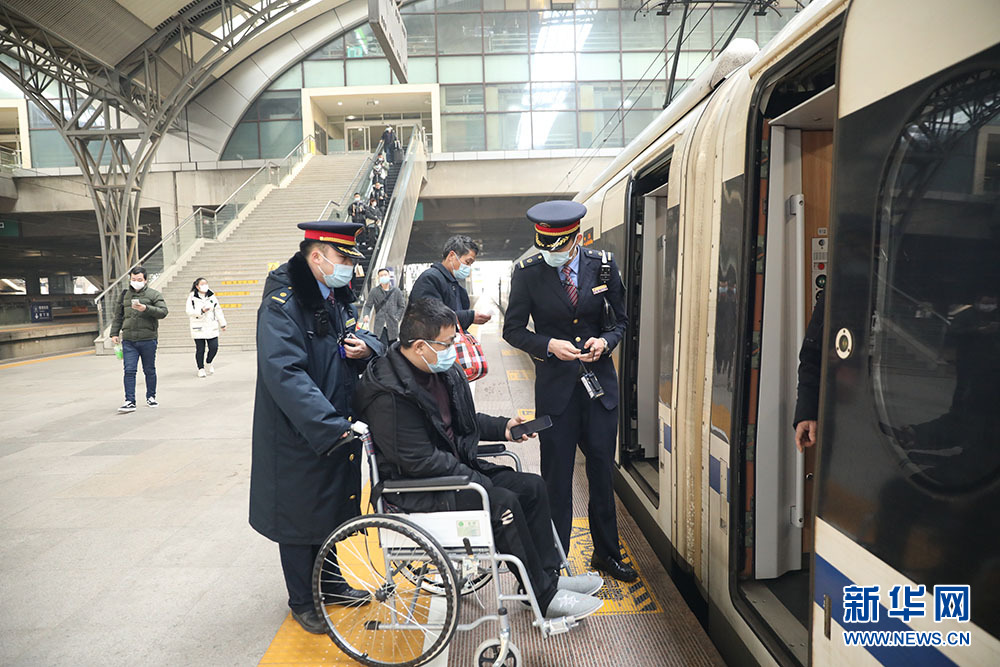 2021年武漢春運有序啟幕 鐵路客流同比下降五成以上