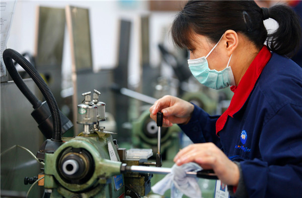 陜西渭南高新區：加快生産提效能 全區企業復工率100%