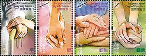 香港將發行“國際家庭日”特別郵票（圖）