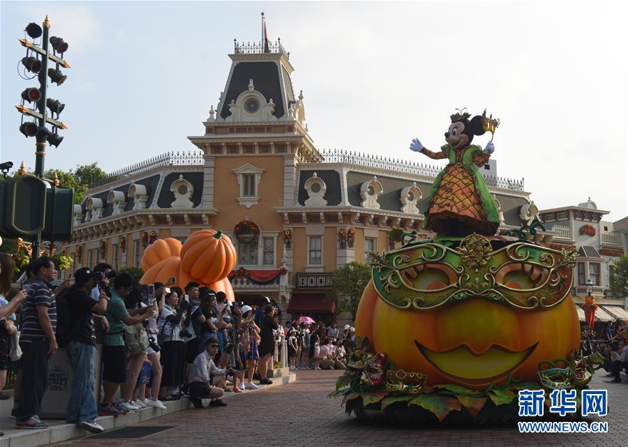香港迪士尼乐园推出“万圣节”特别活动