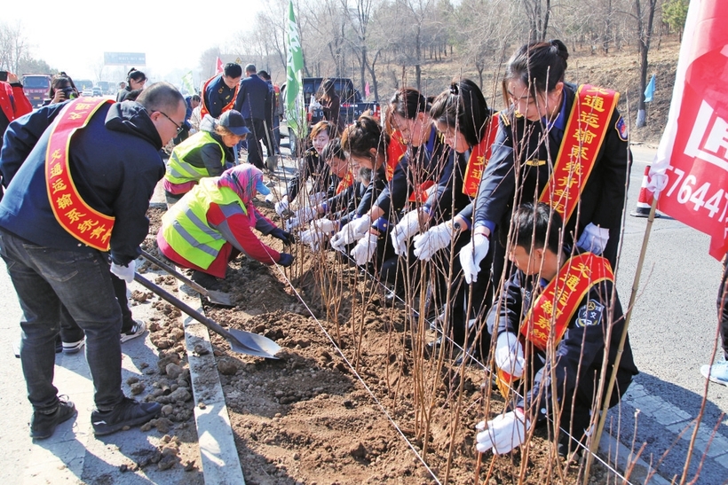 遼源市交通運輸局全面推進幹線公路綠美化工程