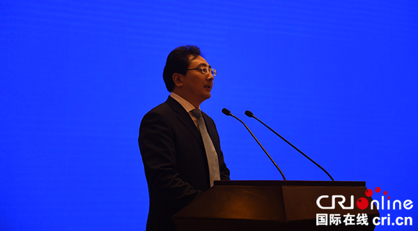 简阳市委书记赵春淦致辞