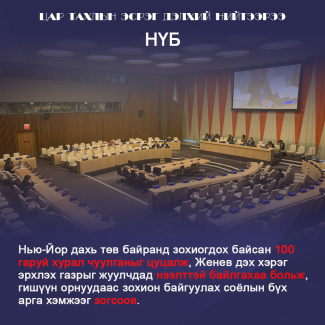 Цар тахлын эсрэг дэлхий нийтээрээ(2)