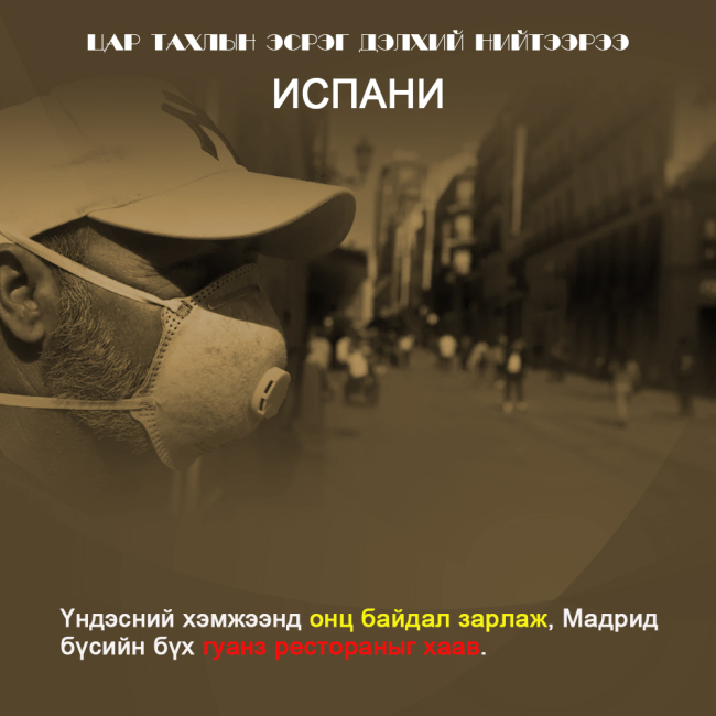 Цар тахлын эсрэг дэлхий нийтээрээ(2)