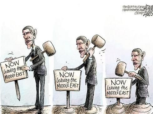 美國諷刺漫畫抨擊奧巴馬