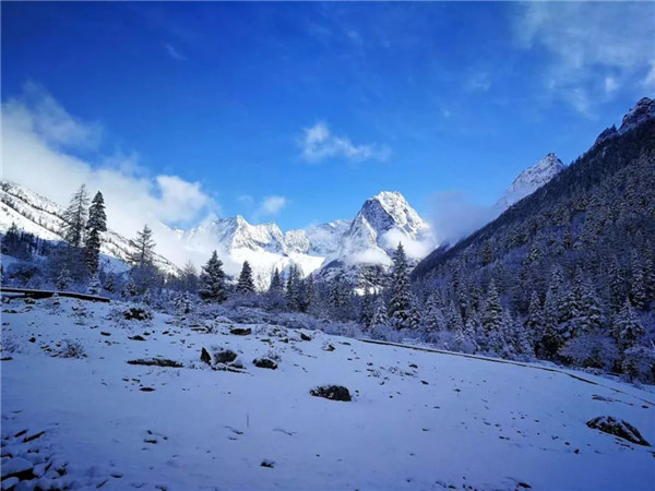 二月四姑娘山：感受春天的明媚 享受冬天的乐趣_fororder_1、四姑娘山风光-摄影-黄继舟