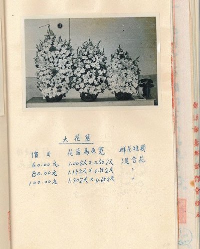 台湾有趣老档案：发电报送鲜花（图）
