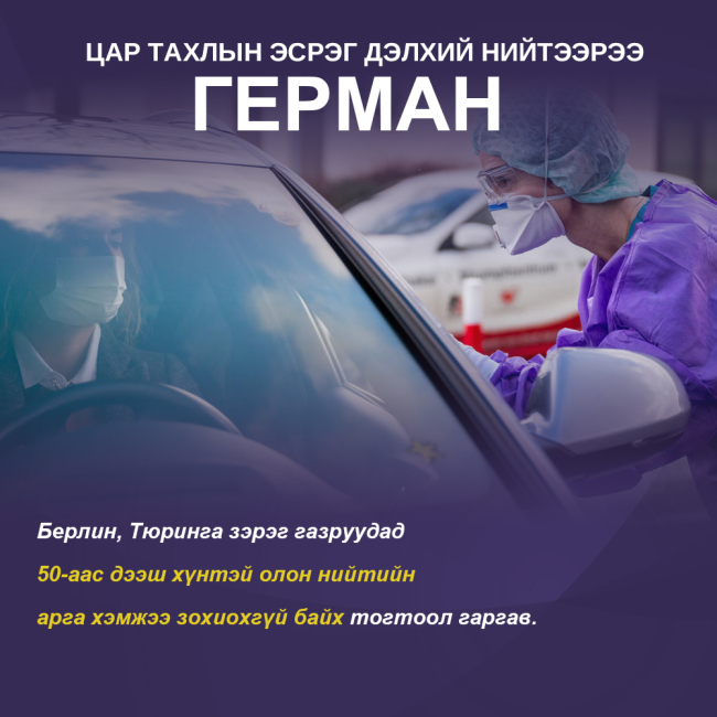 Цар тахлын эсрэг дэлхий нийтээрээ-3