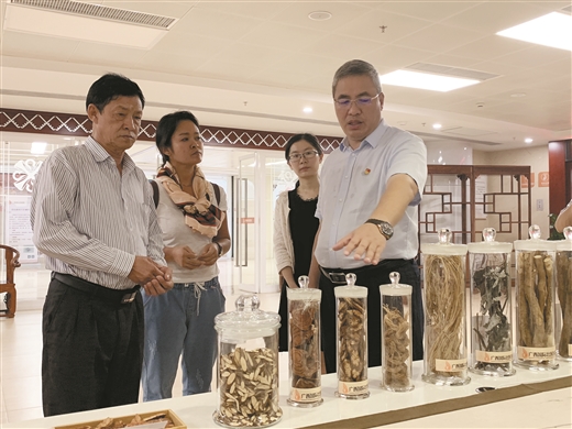 柬埔寨皇家科學院來訪廣西