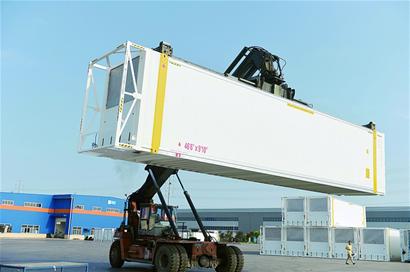 【科技-文字列表】【走遍山東-青島】全球特種冷藏箱 六成是“青島中集造”