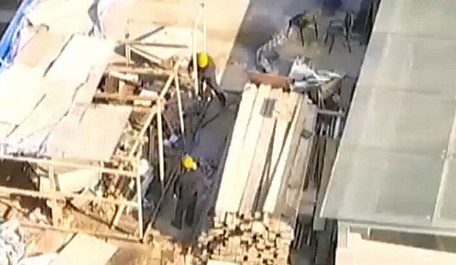 虐狗者铁棍打瞎小狗 狗获救时喝水染红水碗