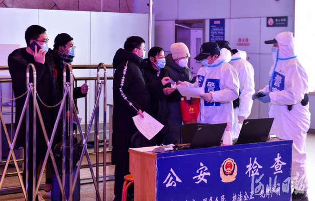 河北石家庄火车站重新开启进站通道！