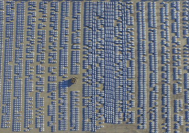 外媒盤點2015年最佳航拍圖 包括中國北京大堵車(高清組圖)