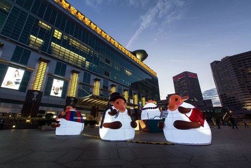 “台湾飞羊迎新年”公共艺术展截止至2015年3月8日