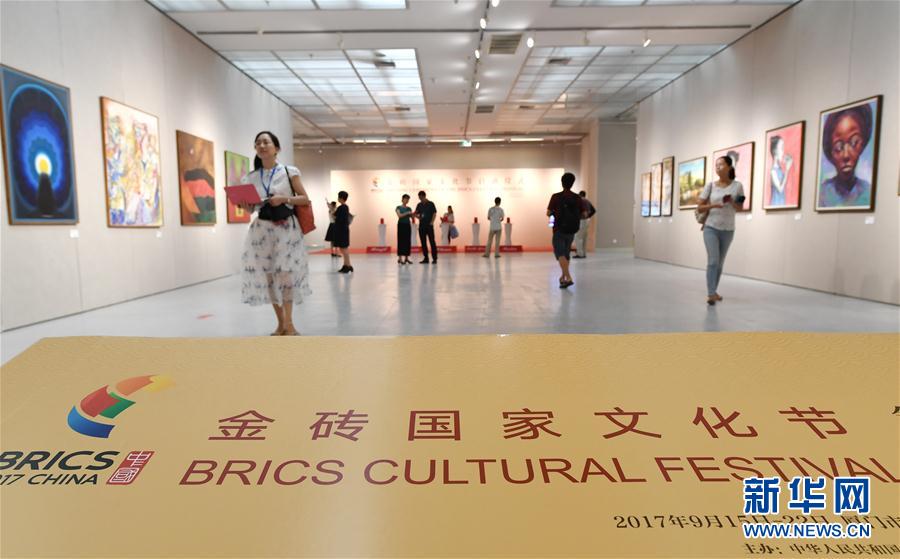 金砖国家绘画展和文化图片展在厦门举行