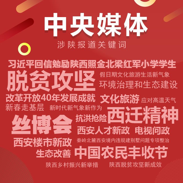 新闻大数据丨2018 央媒上的陕西最强音