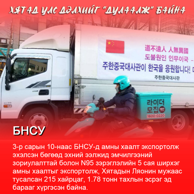 Хятад улс дэлхийг “дулаалж” байна