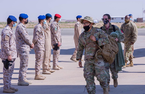 沙特与美国举行联合军事演习