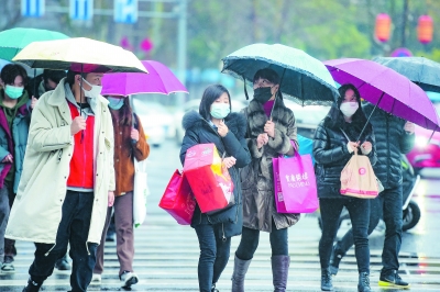 南京：乍暖還寒時 枝頭猶鬧春