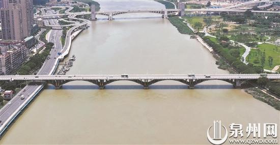 泉州大橋將啟動擴寬改造 在大橋上游拼寬一座姊妹橋
