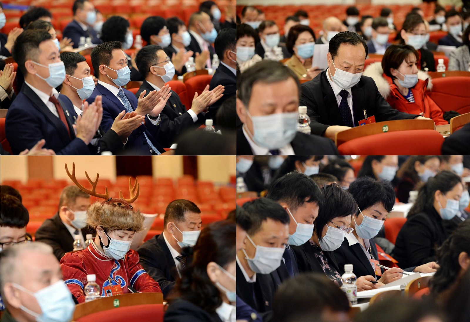 黑龙江省十三届人大五次会议隆重开幕