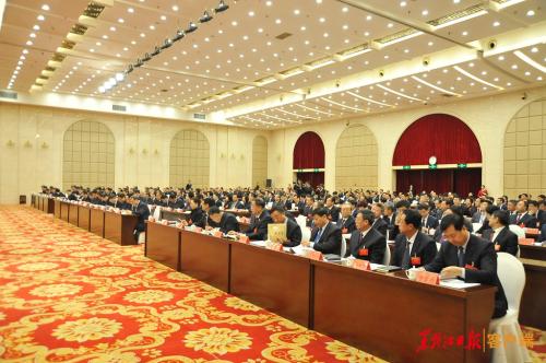 中共黑龙江省委十二届五次全会在哈尔滨召开