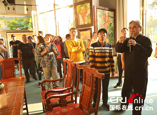 世界你好 上犹油画请你来
