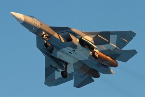 俄媒:俄T50战机2017年服役 计划3年装备55架 俄媒:俄T50战机2017年服役 计划3年装备55架