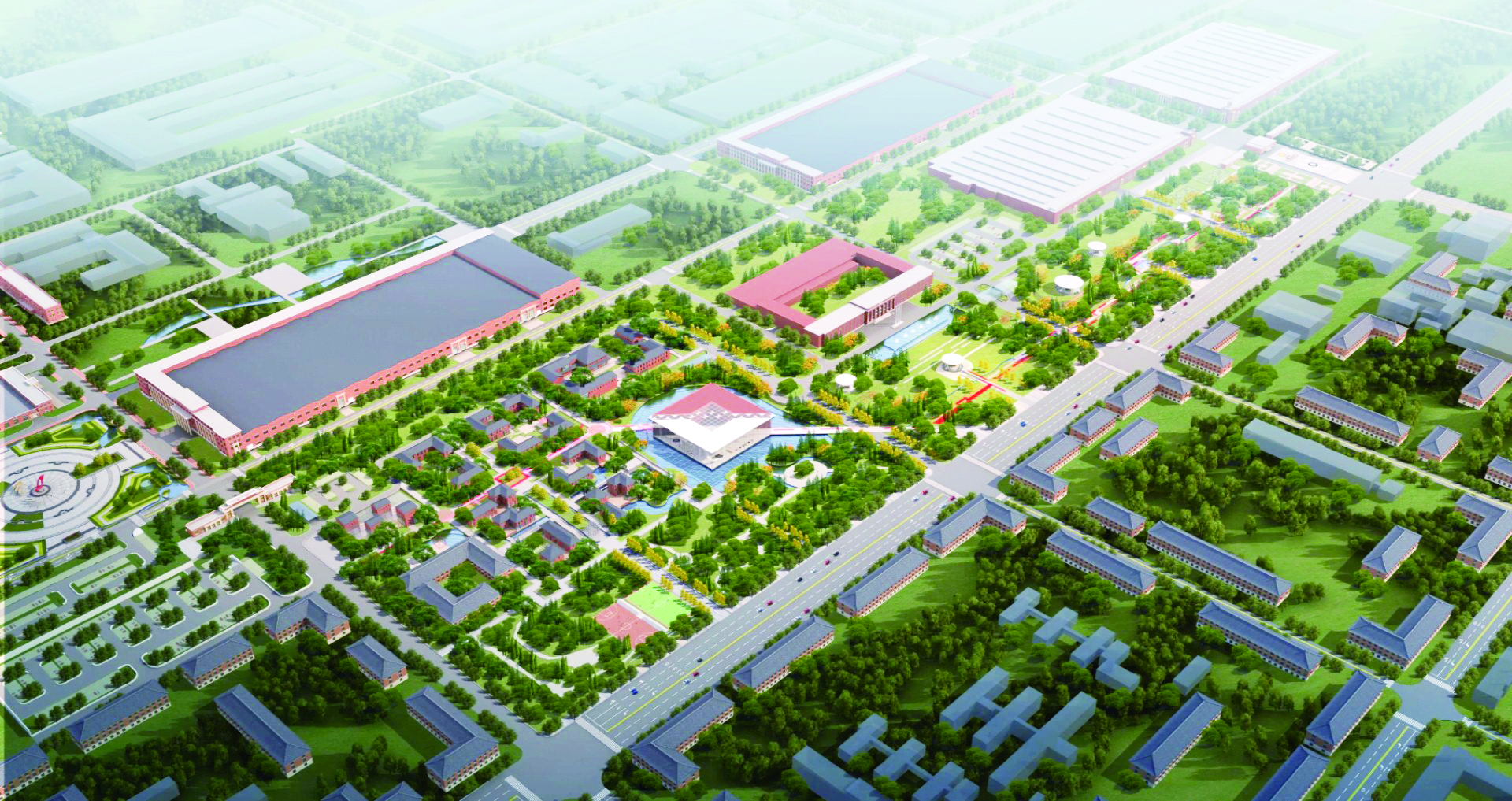 長春汽開區與中國一汽戰略攜手 政企共建紅旗小鎮