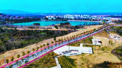 湯泉九龍湖公園全面建成