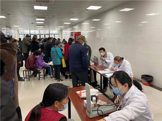 （有修改）（健康圖文）南京市第一醫院開展“學雷鋒”活動