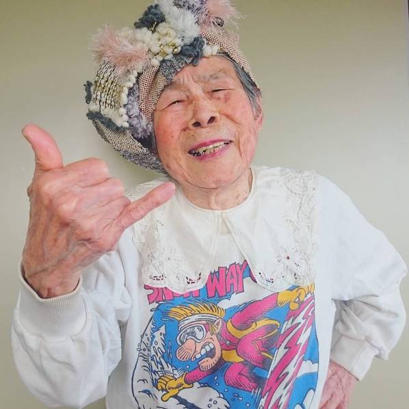 93歲日本奶奶當模特萌翻網友