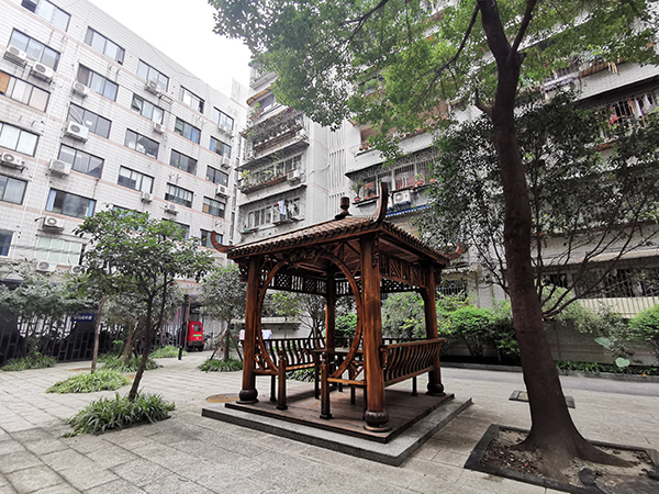 “老旧差”到“新活美” 从一座院看成都青羊区宜居与发展共情_fororder_坚持“先自治后改造”--已改造完成老旧小区339个-供图-青羊区委宣传部