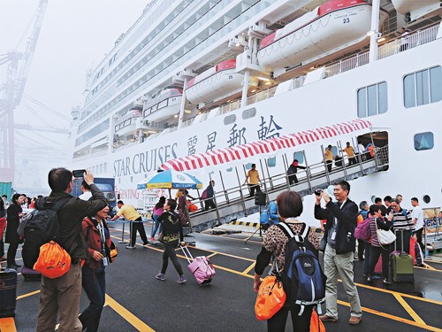 广州香港将共建南方邮轮中心 联手发展邮轮旅游