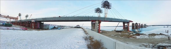 黑龙江公路大桥预计3月合龙